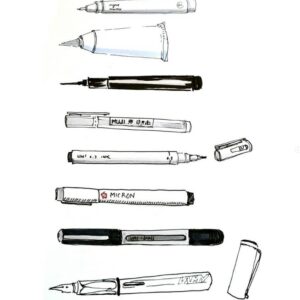 Taller de Dibuix: Urban Sketching 17 de Gener a Brunyola